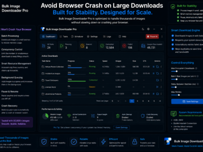Avoid Browser Crash on Large Downloads — Bulk Image Downloader Pro