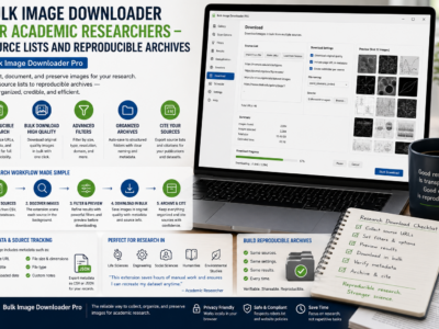 Bulk Image Downloader for Academic Researchers — Source Lists and Reproducible Archives
