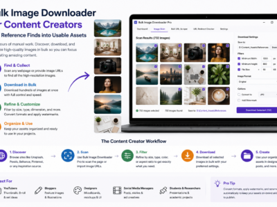 Bulk Image Downloader for Content Creators — Turn Reference Finds into Usable Assets