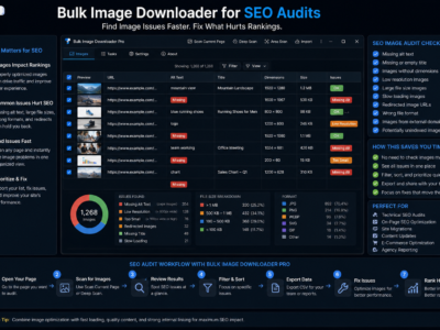 Bulk Image Downloader for SEO Audits — Find Image Issues Faster
