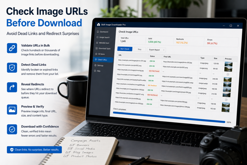 Check Image URLs Before Download — Avoid Dead Links and Redirect Surprises