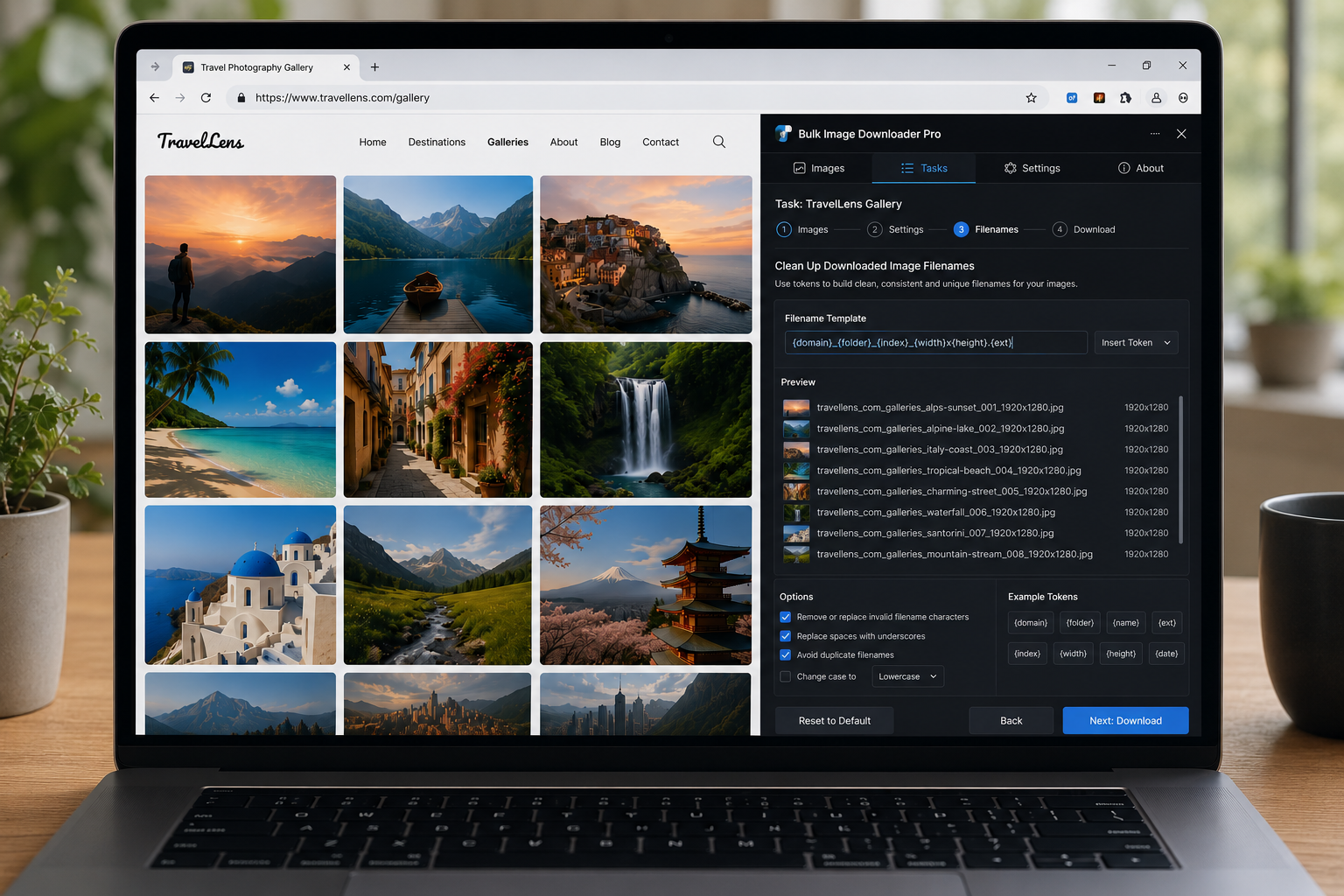 Clean Up Downloaded Image Filenames — Bulk Image Downloader From URL List