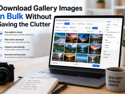 Download Gallery Images in Bulk Without Saving the Clutter