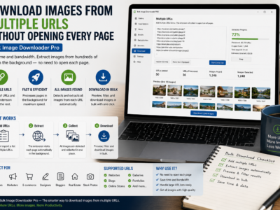 Download Images From Multiple URLs Without Opening Every Page