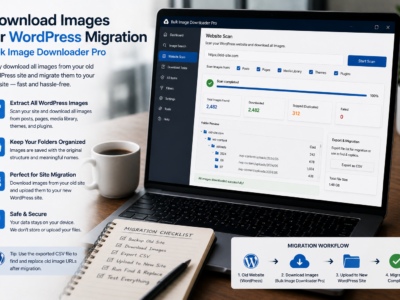 Download Images for WordPress Migration — Bulk Image Downloader Pro
