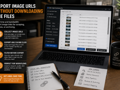 Export Image URLs Without Downloading the Files