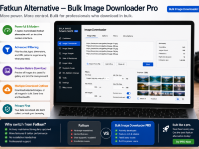 Fatkun Alternative — Bulk Image Downloader Pro