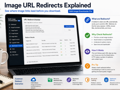 Image URL Redirects Explained — Bulk Image Downloader Pro