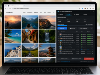 Queued Downloads for Large Batches — Bulk Image Downloader Pro