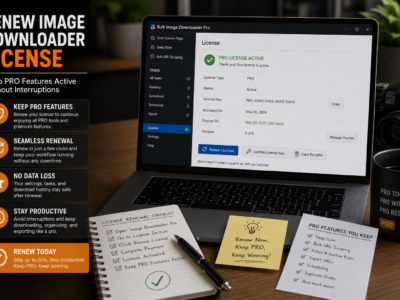 Renew Image Downloader License — Keep PRO Features Active