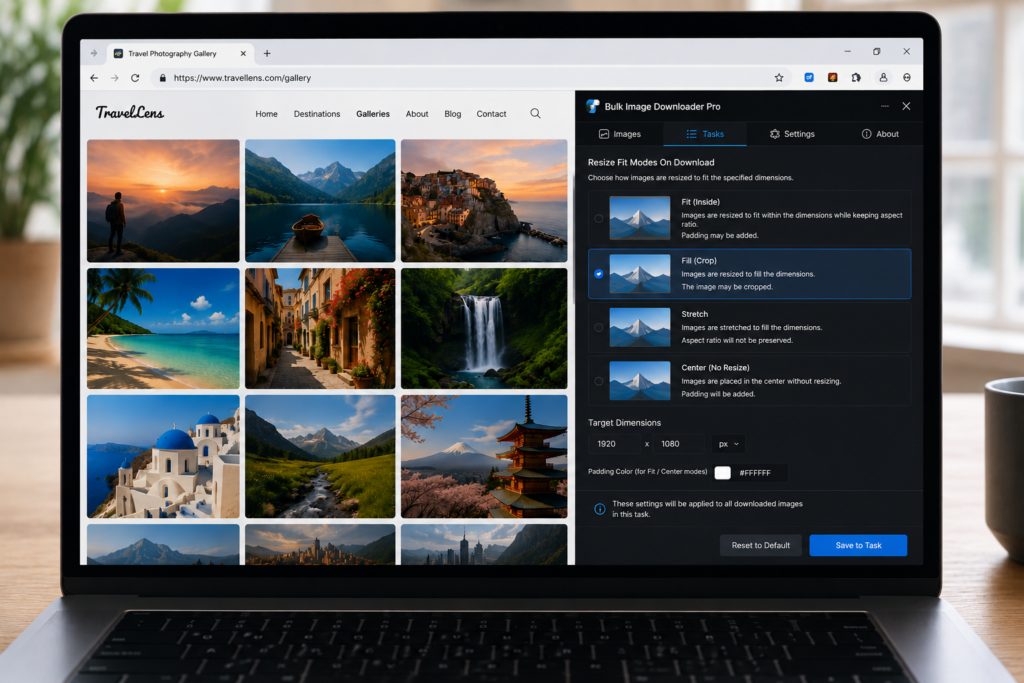 Resize Fit Modes On Download — Bulk Image Downloader Pro