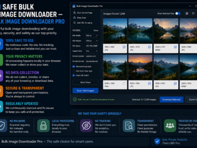 Safe Bulk Image Downloader — Bulk Image Downloader Pro